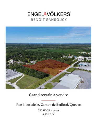 Terrain rue Industrielle, Canton 德文 Bedford