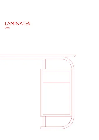 Ben Waddington 家具目录 · LAMINATES 书桌