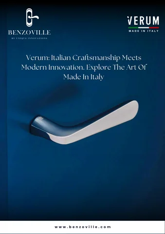 Verum 意大利 Craftmanship Meet 现代 Innovation, Explore The Art Of Made In 意大利 家具目录 2024-25