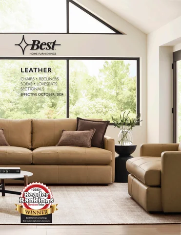 Fall 2024 皮革 家具目录 - Best Home Furnishings