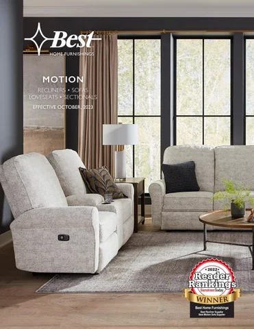 Best Home Furnishings Motion × Recliners 家具目录 - Fall 2023
