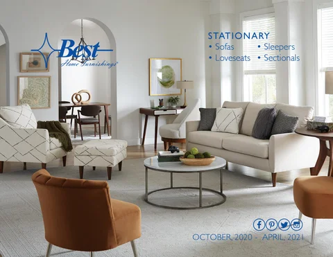 Best Home Furnishings - Stationary 家具目录 - Fall 2020