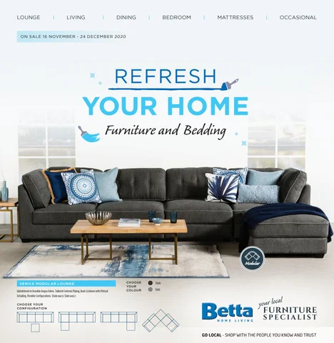 Betta Home Living 家具 × Bedding Refresh Your 家居 目录