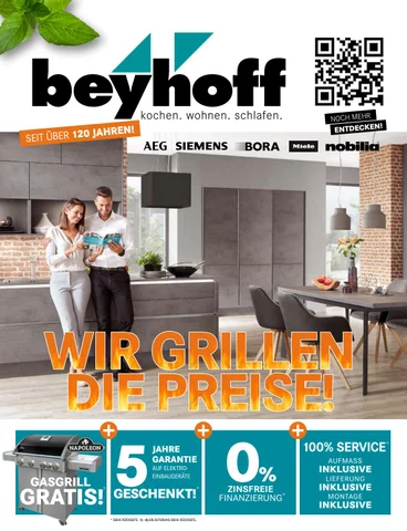 Möbel Beyhoff GmbH & Co KG 家具目录 · Küchenprospekt Sommer 2019