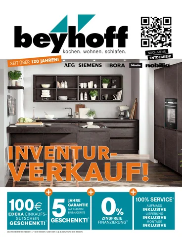 Möbel Beyhoff GmbH & Co KG 家具目录 · Küchen Prospekt Dezember