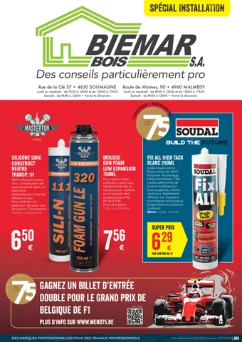 Quincaillerie - folder promos