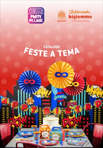 Bigiemme | Catalogo Feste a tema 2023