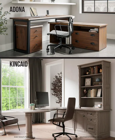 Amish Heirlooms Furniture 家具目录 · L&N woodworking 办公 家具