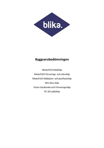 Byggvarubedömningen