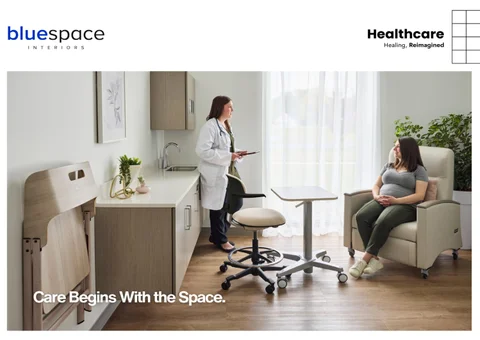 bluespace interiors 家具目录 · - Healthcare 室内 Solutions