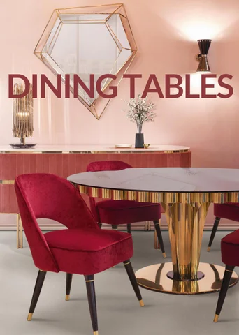 Boca do Lobo 家具目录 · 60 现代 Dining Tables for 轻奢 Interiors