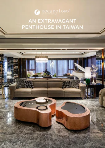 AN EXTRAVAGANT PENTHOUSE IN TAIWAN
