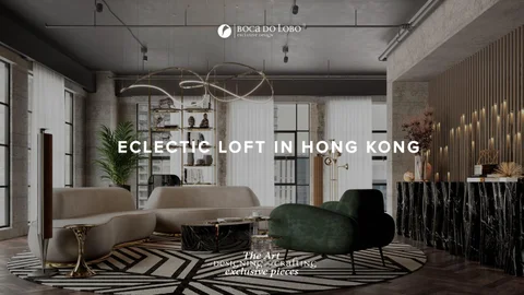 ECLECTIC LOFT IN HONG KONG | A Millionaire 现代 Apartment