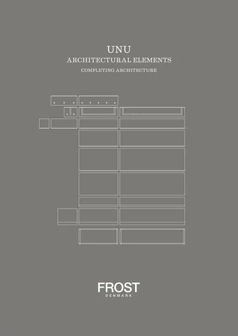 FROST Unu Archtectural Elements