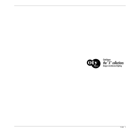 Oty 灯饰 X- 产品集 2021