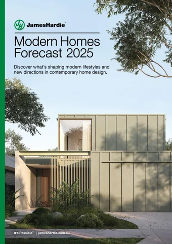 James Hardie - 现代 Homes Forecast 2025