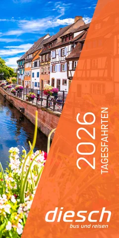 Tagesfahrten 2026 | Diesch Reisen