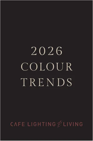 CAFE 灯饰 × LIVING 2026 Colour Trends
