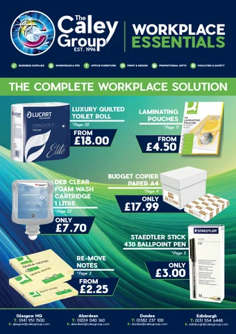 The Caley Group - Workplace Essentials 家具手册
