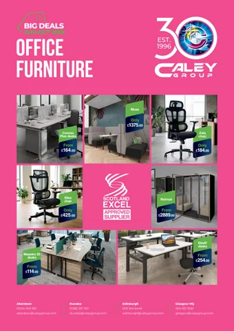 The Caley Group - Big Deals - 办公 家具 - 2026 (Aug-Oct)
