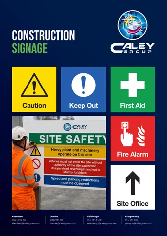 The Caley Group - Construction Signage
