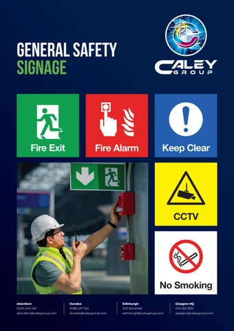 The Caley Group - 综合 Safety Signage