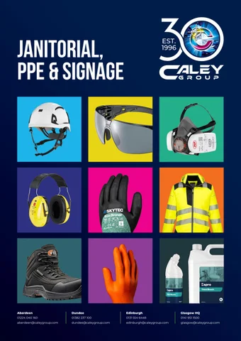 The Caley Group - Janitorial, PPE × Signage - V2026.9