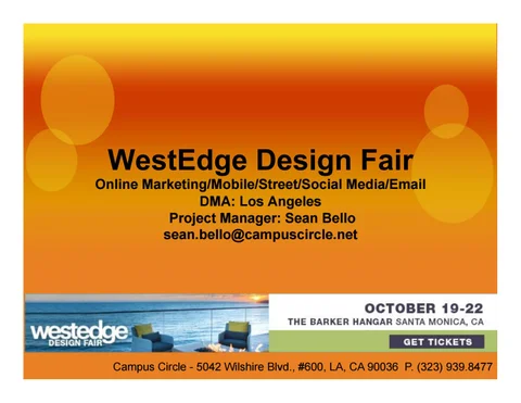 WestEdge Design Fair