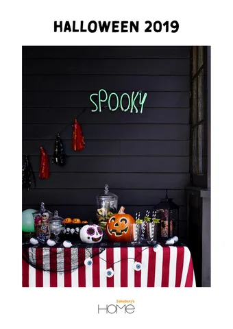 Sainsbury's 家居 - Halloween 2019 家具型录
