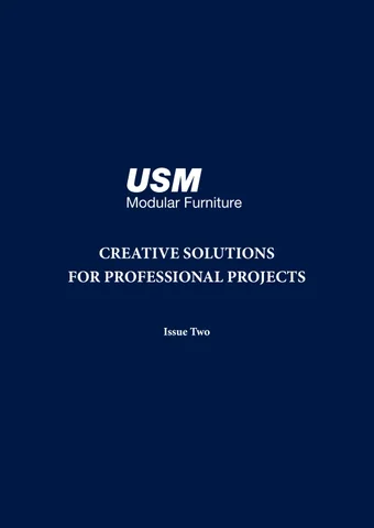 CAMRON 家具目录 · USM Modular 家具 : Creative Solutions For 专业 Projects