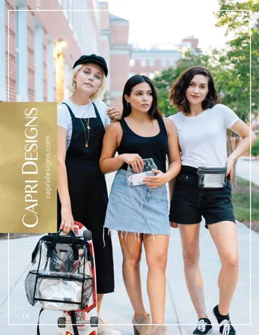 Capri Designs Clearly Fashion Clear Bag and Accessory 灯饰目录 第 IX 春季 2020 零售