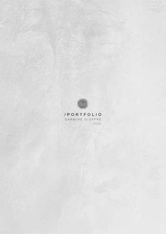 Arch. Carmine Gioffré - Portfolio 2023