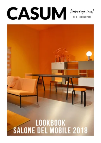 Casum 家具型录 Salone del Mobile 2018 – 室内 design – iSaloni Milano