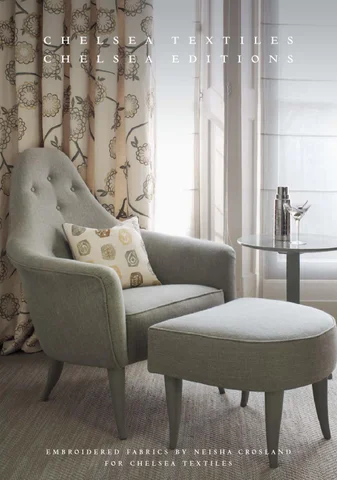 Embroidered Fabrics By Neisha Crosland