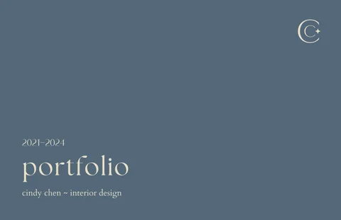 Cindy Chen | 室内 Design Student Portfolio