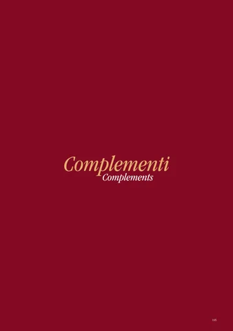 Colombo Design S.p.A. 家具目录 · Antologhia 2017: complements