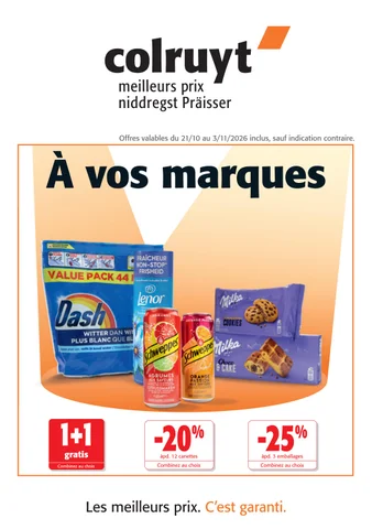 Colruyt Meilleurs Prix - Luxembourg - Dépliant