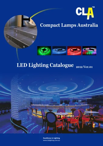 CLA LED 灯饰目录 2012