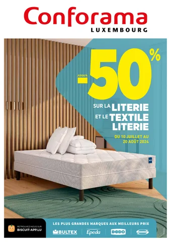 SPECIAL LITERIE - CONFORAMA LUXEMBOURG