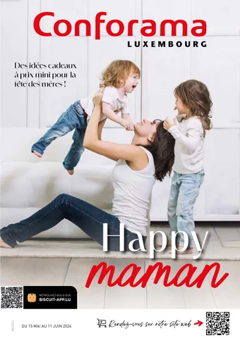 HAPPY MAMAN - CONFORAMA LUXEMBOURG