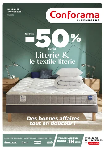 LITERIE - CONFORAMA LUXEMBOURG