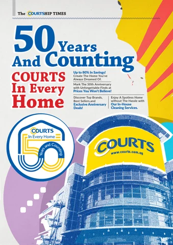 COURTS 50th Anniversary 家具目录 : THE COURTSHIP TIMES 2024