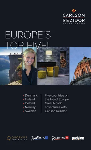 Creative Service Desk Europes Top Five. Carlson Rezidor, 北欧 家具手册 w capacity chart, 夏季 2014