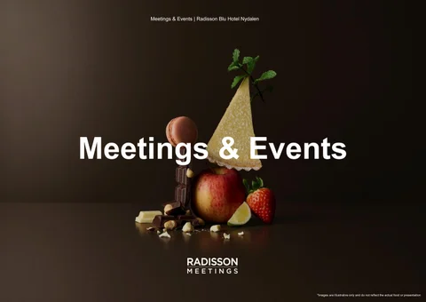 Radisson Blu 酒店 Nydalen - Good Food- English