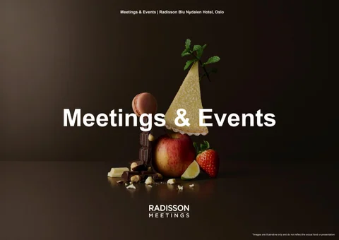 Radisson Blu 酒店 Nydalen - Good Food- 挪威