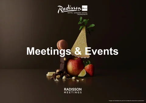 Radisson Blu Royal 庭院 酒店 Trondheim - Good Food - English