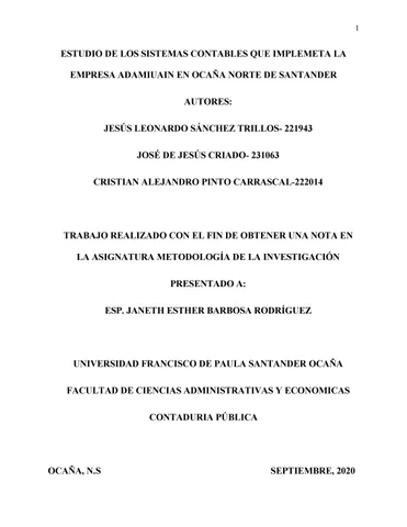 Dossier 德文 Metodología 德文 la Investigación