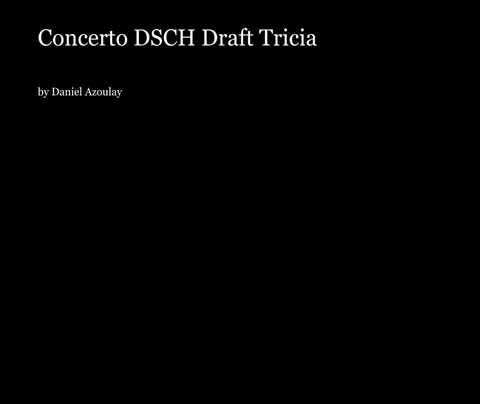 Concerto DSCH Draft1