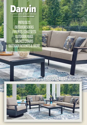 Darvin Furniture & Mattress 家具目录 · 户外 Flipbook