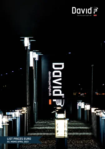 David Super-Light 灯饰目录 · Pricelist 1/4 2023 -